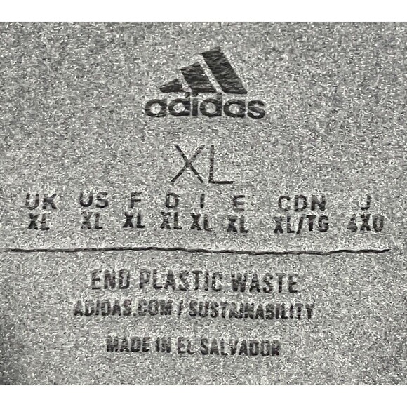 Adidas Miami Hurricanes Hoodie Gray Size XL Zip Front Pocket NWOT - Picture 2 of 11